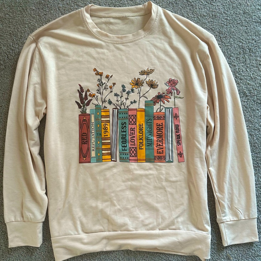 Taylor Swift Albums Long Sleeve